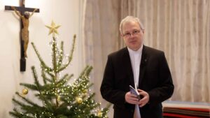 Adventi ráhangoló: A karácsonyfa mögött…