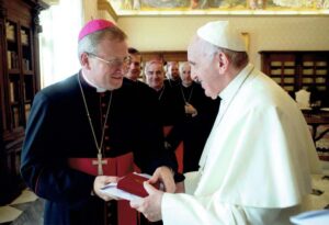 Böcskei László: Támogatást, bátorítást vártunk és ezt is kaptunk Ferenc pápától