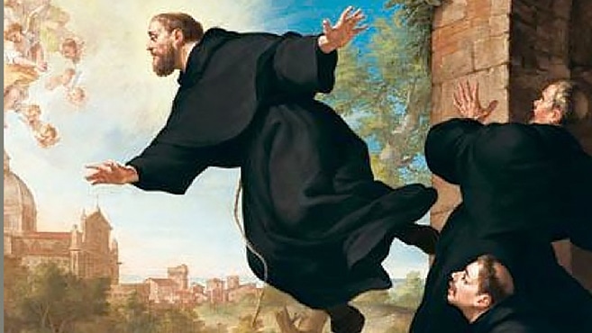 5 védőszent, akit jó, ha minden diák ismer 6 Copertino Jozsef festmeny