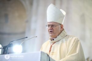 Erdő Péter bíboros köszöntő beszéde Kovács Gergely gyulafehérvári érsekhez
