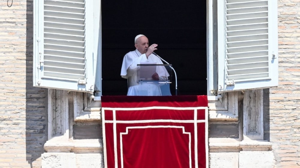 Jézus a rejtett kincs és az igazgyöngy – a pápa Úrangyala imádsága 1 Ferenc papa Urangyala imadsaga 0726