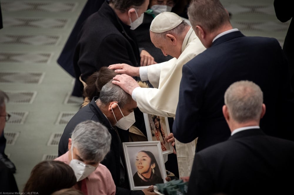 Ferenc papa aldasa Custom