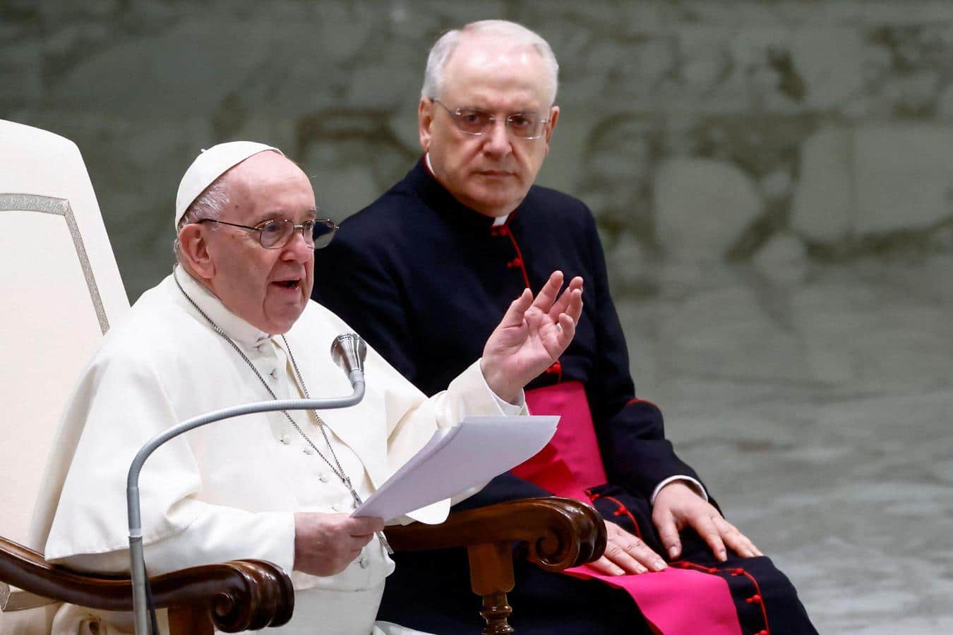 Ferenc papa audienciaja 0323