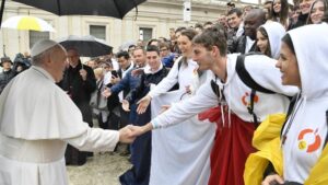 Ferenc pápa: mi az Úr által kapott szeretetet tükrözzük vissza 1 Ferenc pápa: mi az Úr által kapott szeretetet tükrözzük vissza