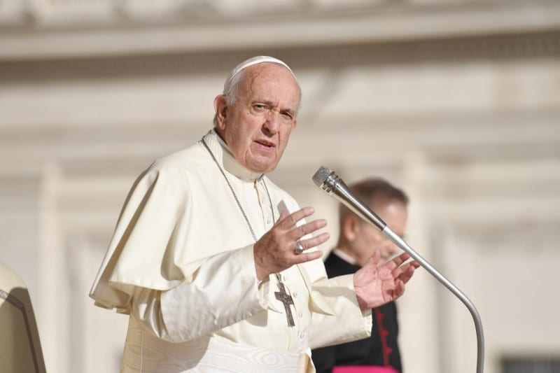 Ferenc pápa: Ne akadályozzuk a Lélek „testvériesítő” működését! 1 Ferenc papa az audiencian2