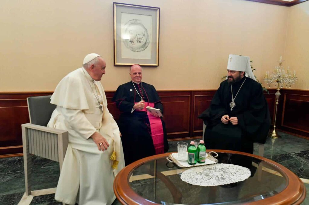 Ferenc papa es Hilarion metropolita 0429 2