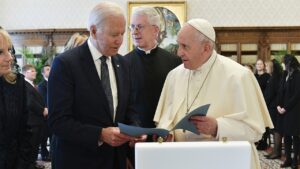 Ferenc pápa és Biden elnök találkozásáról