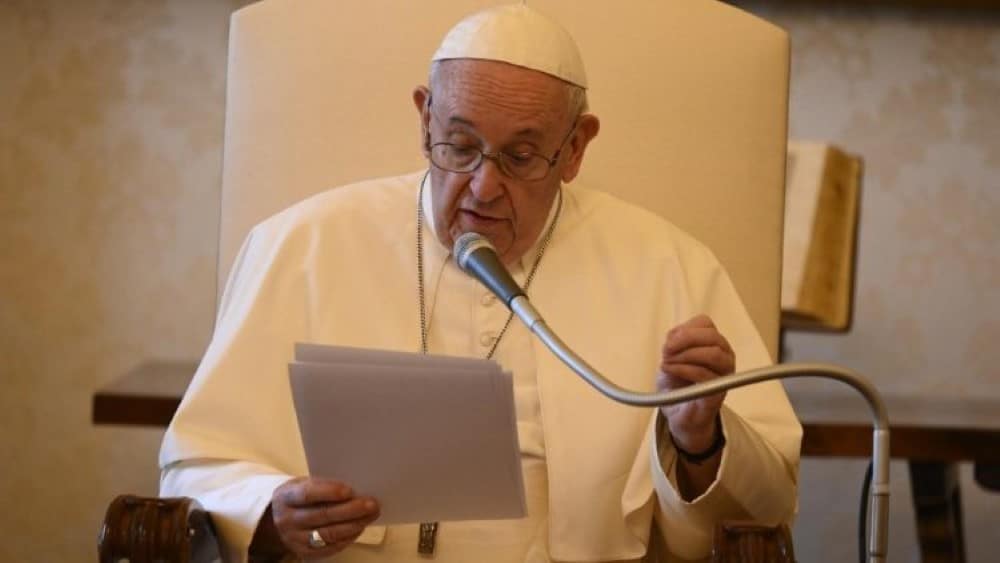 Ferenc papa katekezise 0805 2 Egyedi