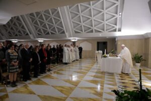 Ferenc pápa: Az Úr akarata megmutatja magát a Szentlélek által a szívedben