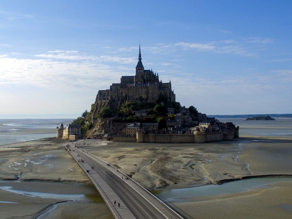 Veszélyes foglalkozások védőszentjei 3 Mont Saint Michel Drone Custom