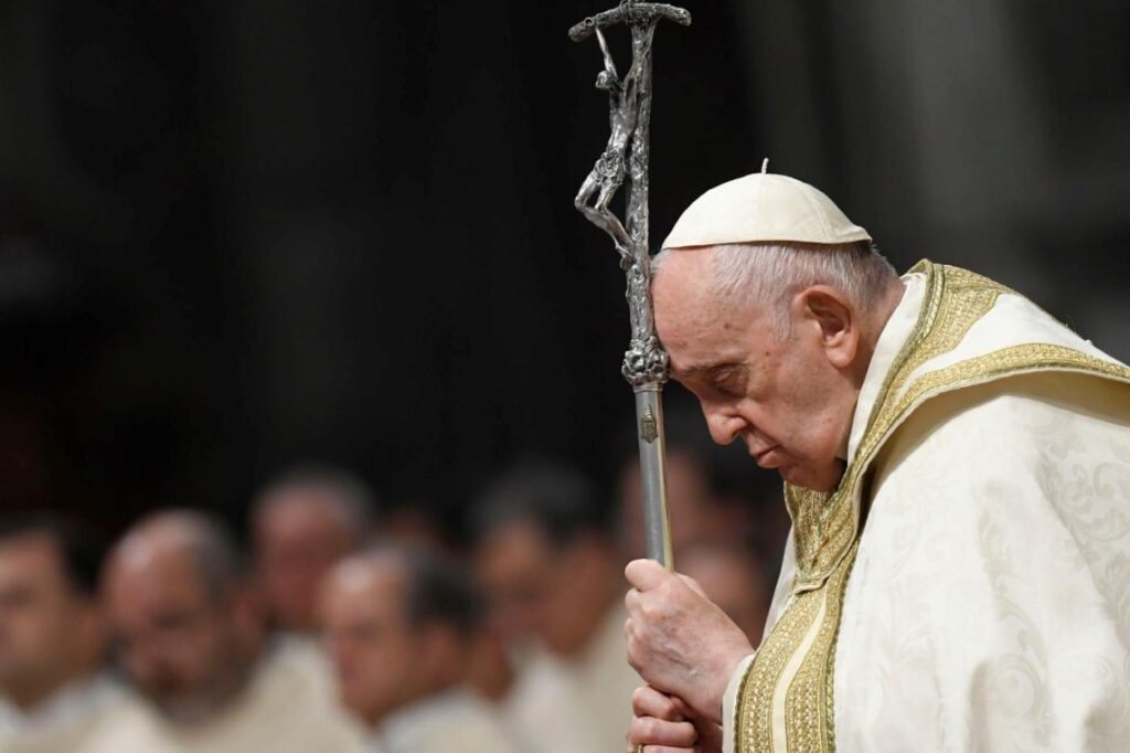 Nagyszombati vigilia Ferenc papa Custom