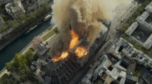 Megjelent a „Lángol a Notre-Dame előzetese”