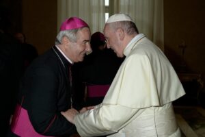 Pál József Csaba és Ferenc pápa