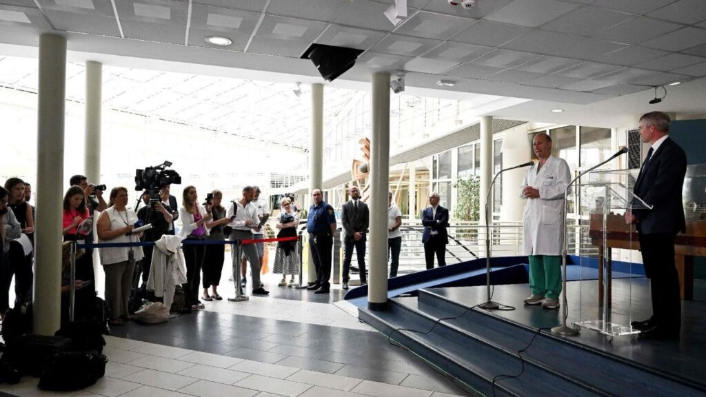 Az orvosok tanácsára Ferenc pápa vasárnap nem imádkozza nyilvánosan az Úrangyala imát 2 Sajtotajekoztato Gemelli Klinika