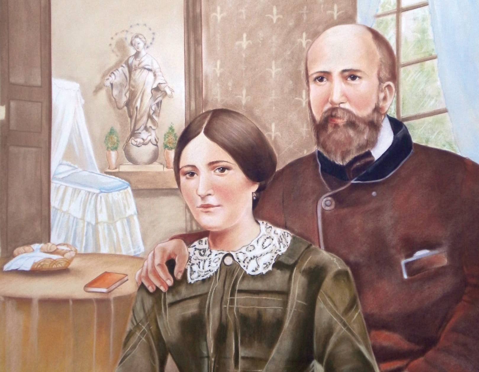 Louis és Zélie Martin, az első szentté avatott házaspár 1 Szent Louis es Zelie Martin vagott