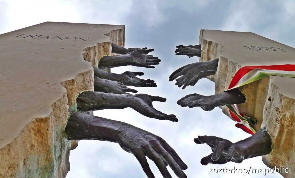 100 éves a trianoni trauma 1 Trianon emlekmu Hatvan Egyedi