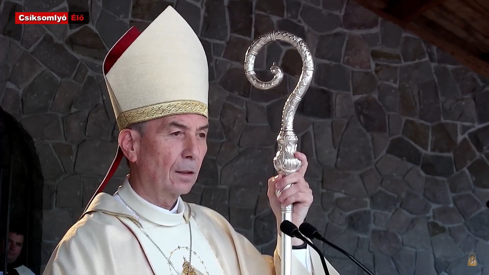 Küzdeni kell a jóért, ami az ember, a közösség, az Egyház, a nemzet javát szolgálja - Udvardy György érsek Csíksomlyón 1 Udvardy Gyorgy Csiksomlyon 2