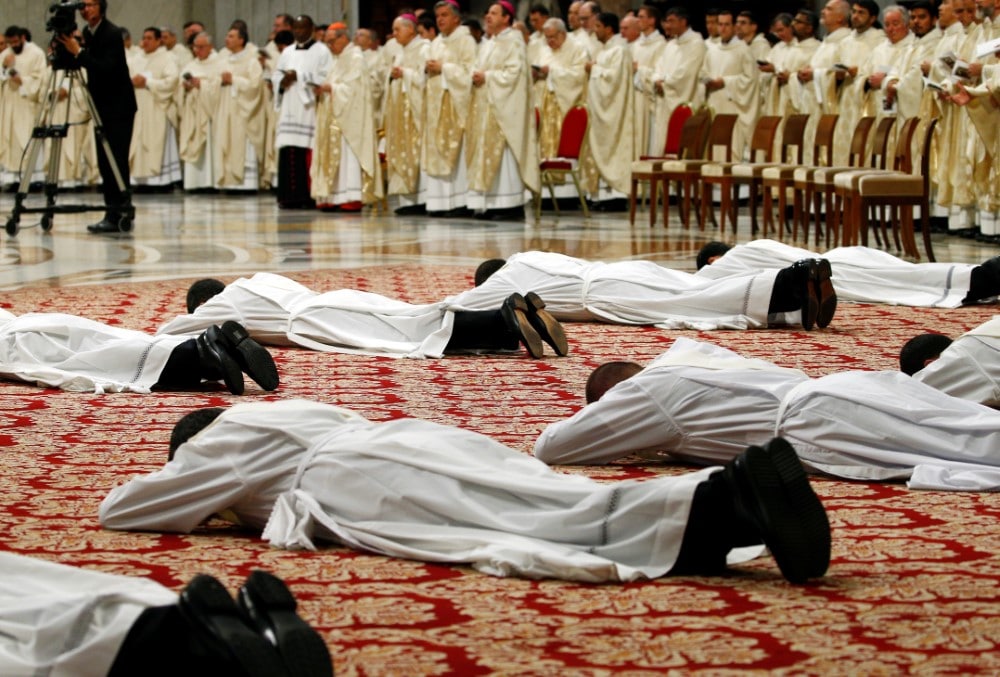 papszentelés a Vatikánban