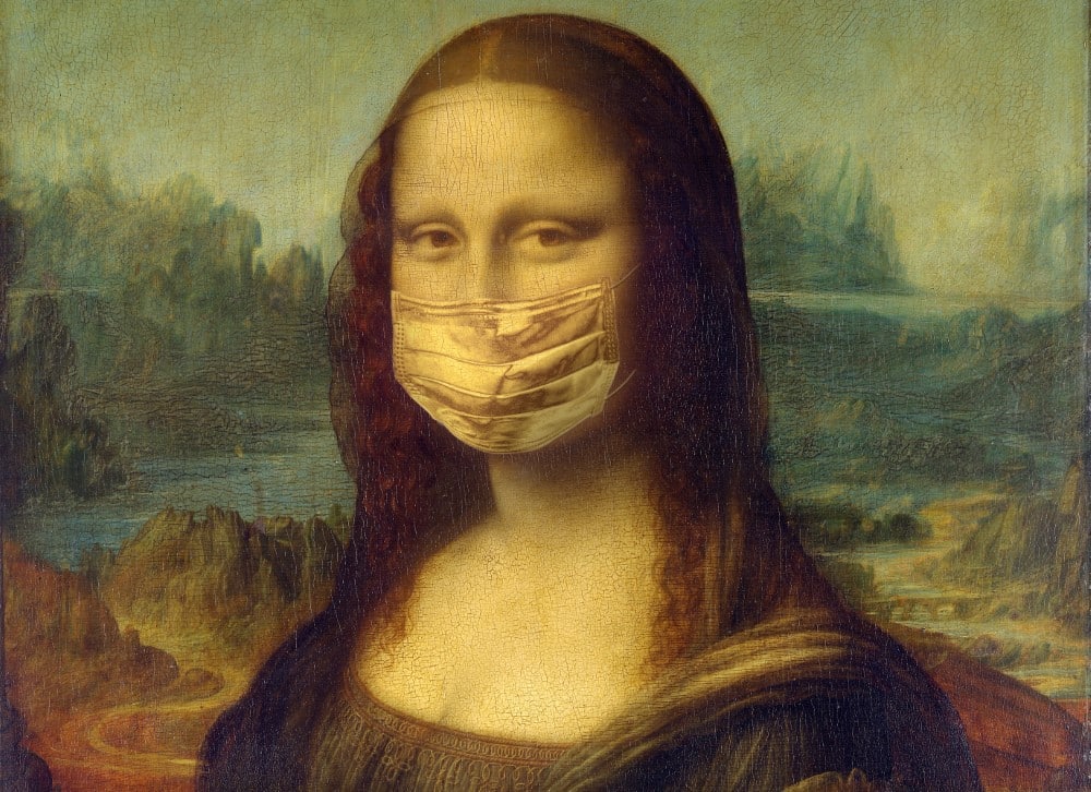 karantenos Mona Lisa vagva Egyedi