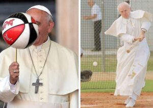 Ferenc és Szent II. János Pál pápák gondolatai a sportról