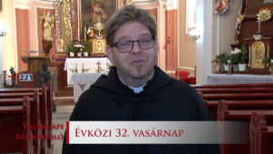 Vasárnapi ráhangoló: A szeretet ma sürget minket, nem holnap