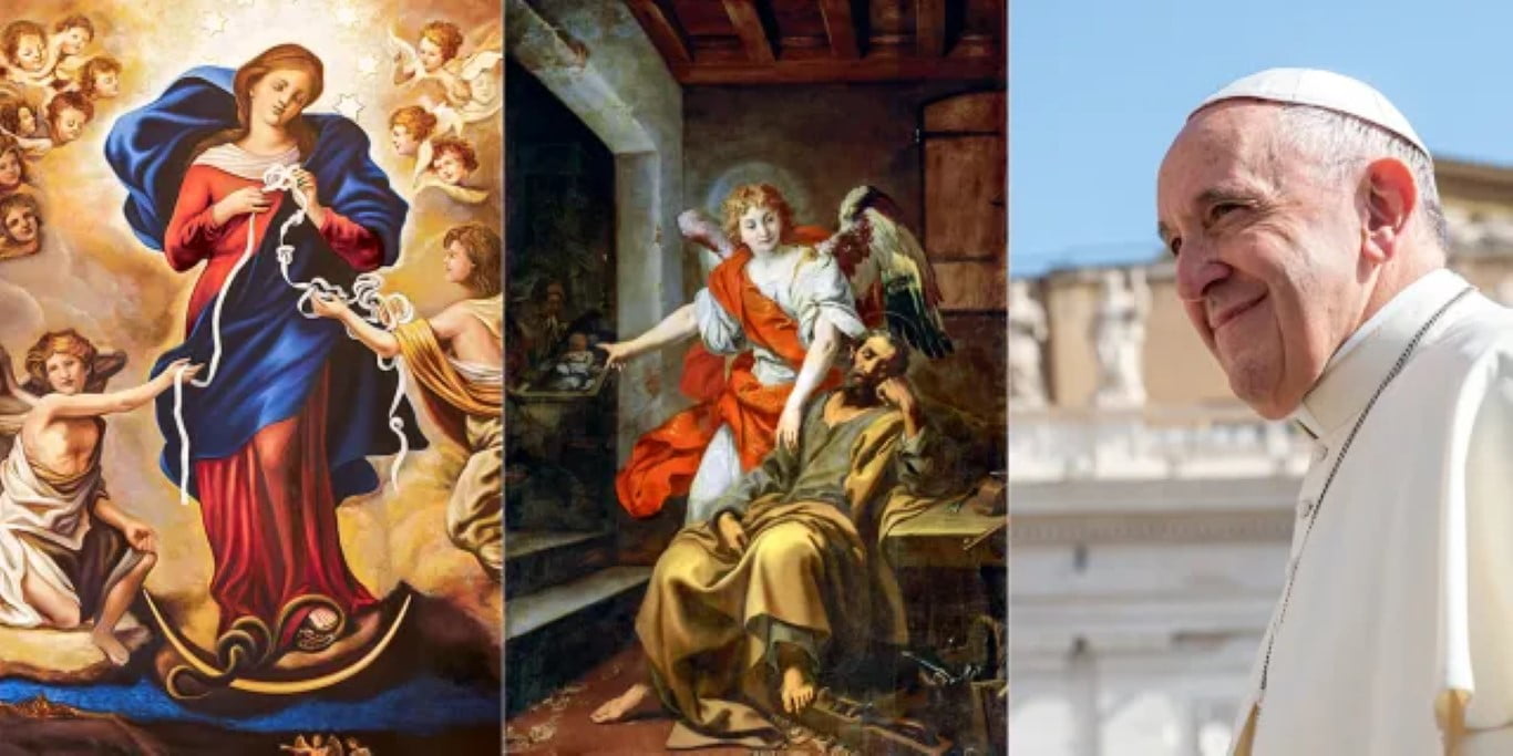 web3 mary untier of knots saint josephs dream pope francis Medium 1