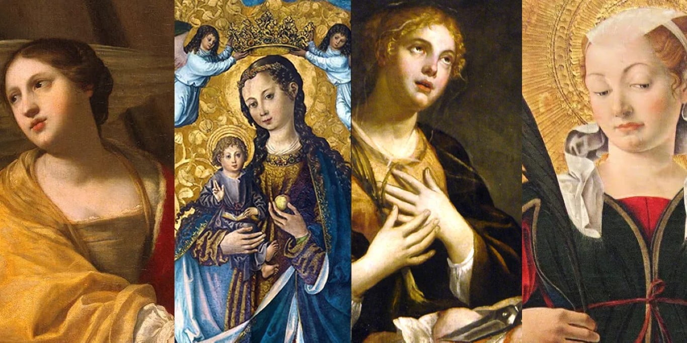 Ismerjük meg a 7 nőt, akiket a szentmisében, az eucharisztikus imában említenek 1 saints Medium