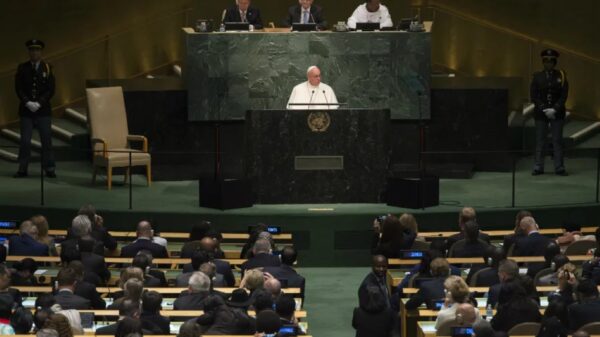Pope Francis to UN general assembly Sept 25 2015 Credit LOR Medium
