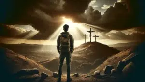 Ha ma állnál ott Jézus előtt…