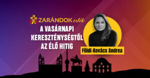 Zarándok Esték októberben Földi-Kovács Andreával