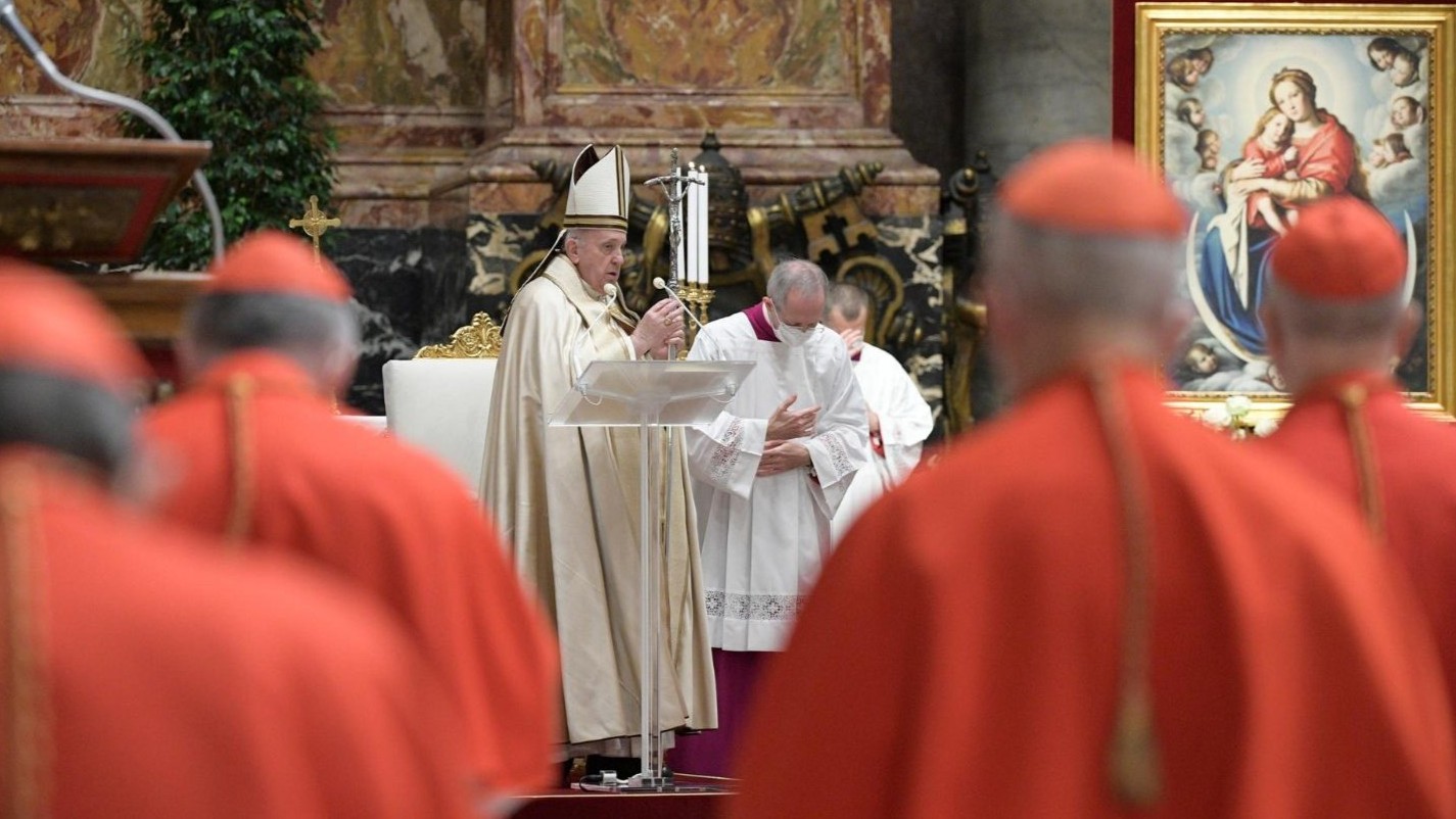 Miért hívta össze a pápa a konzisztóriumot: hogy folytassa az eddigi munkát, vagy hogy lemondjon? 1 pope consistory 2