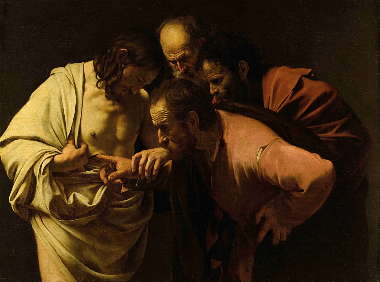 Hiszem, mert látom... 1 Caravaggio incredulity
