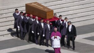 Ferenc pápa temetési szertartása