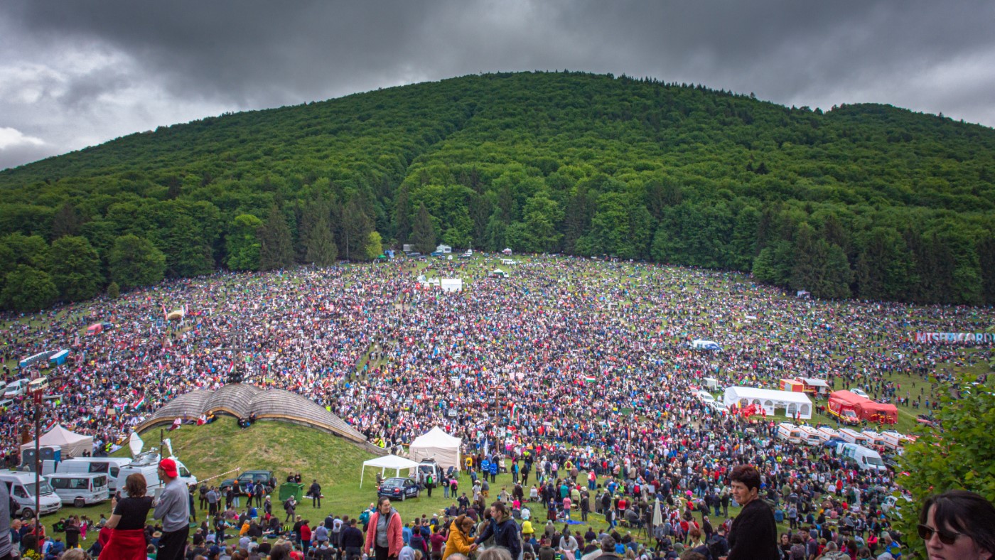 György Alfréd kamilliánus szerzetes az idei Csíksomlyói búcsú szónoka – PROGRAM 1 Csiksomlyoi bucsu foto Egyedi