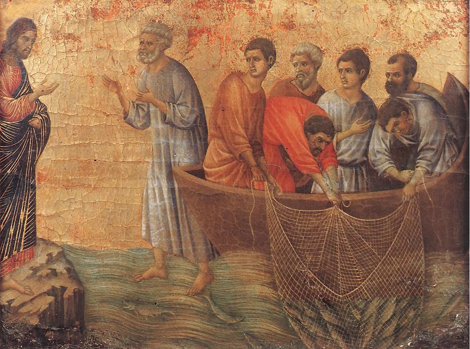 Duccio di Buoninsegna Appearance on Lake Tiberias WGA06736