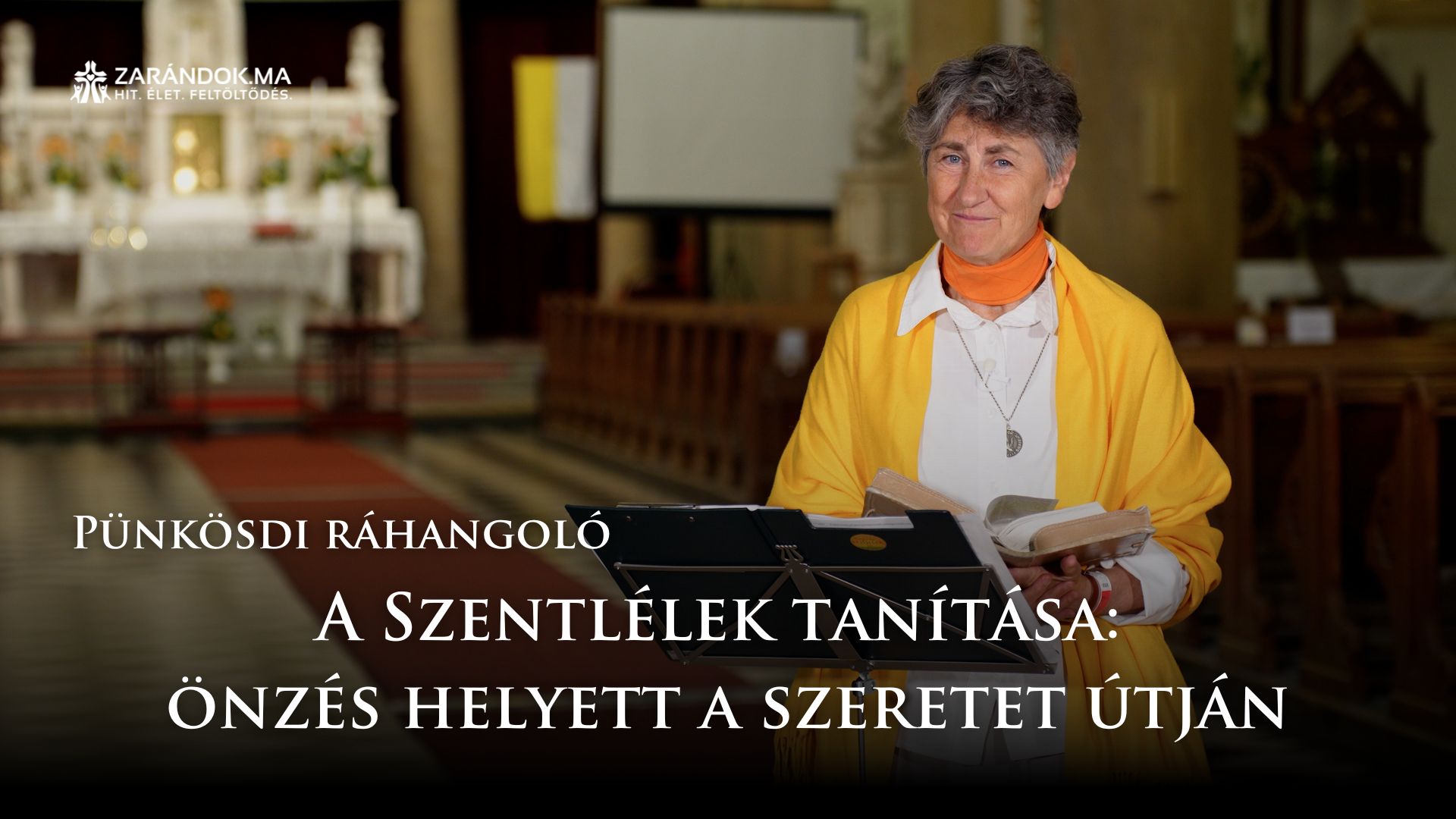 Pünkösdi ráhangoló: A Szentlélek tanítása: önzés helyett a szeretet útján 1 Punkosdi rahangolo S3 cimlapkep 2