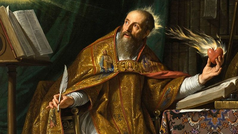 Mit jelent, hogy valaki Ágoston-rendi? 1 Saint Augustine by Philippe de Champaigne 1