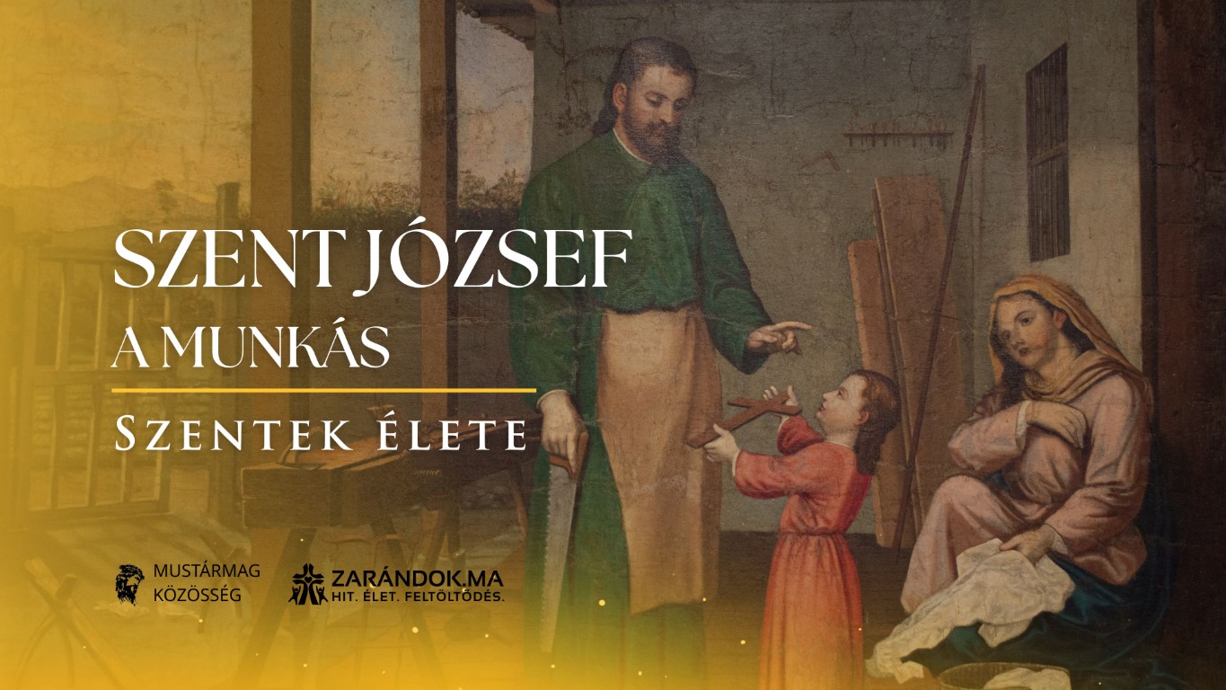Szent József – a csendes szolgálat és alázatos munka példaképe 1 Szentek elete 05.01 Szent Jozsef Kozepes