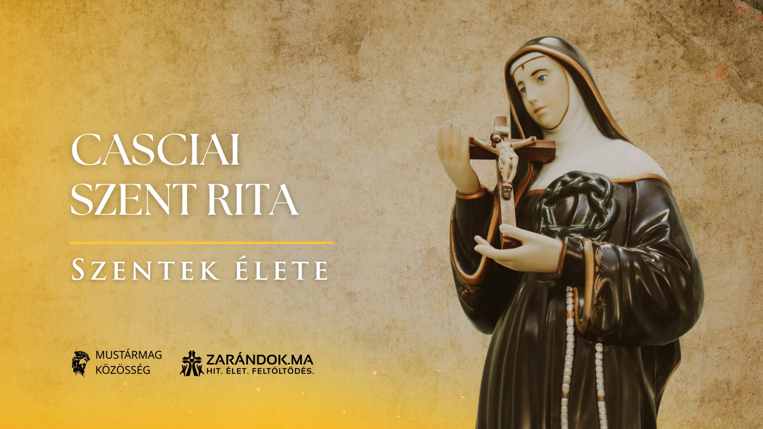 Szentek elete 05.22 Casciai Szent Rita scaled