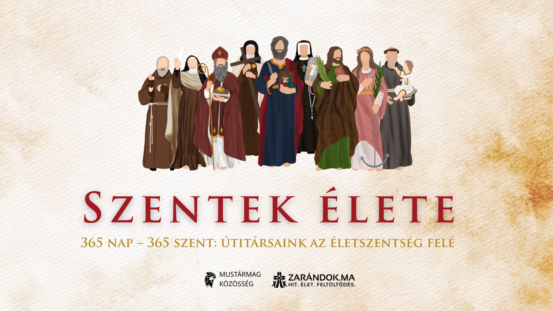 365 nap – 365 szent: Útitársaink az életszentség felé 1 Szentek elete kiemelt