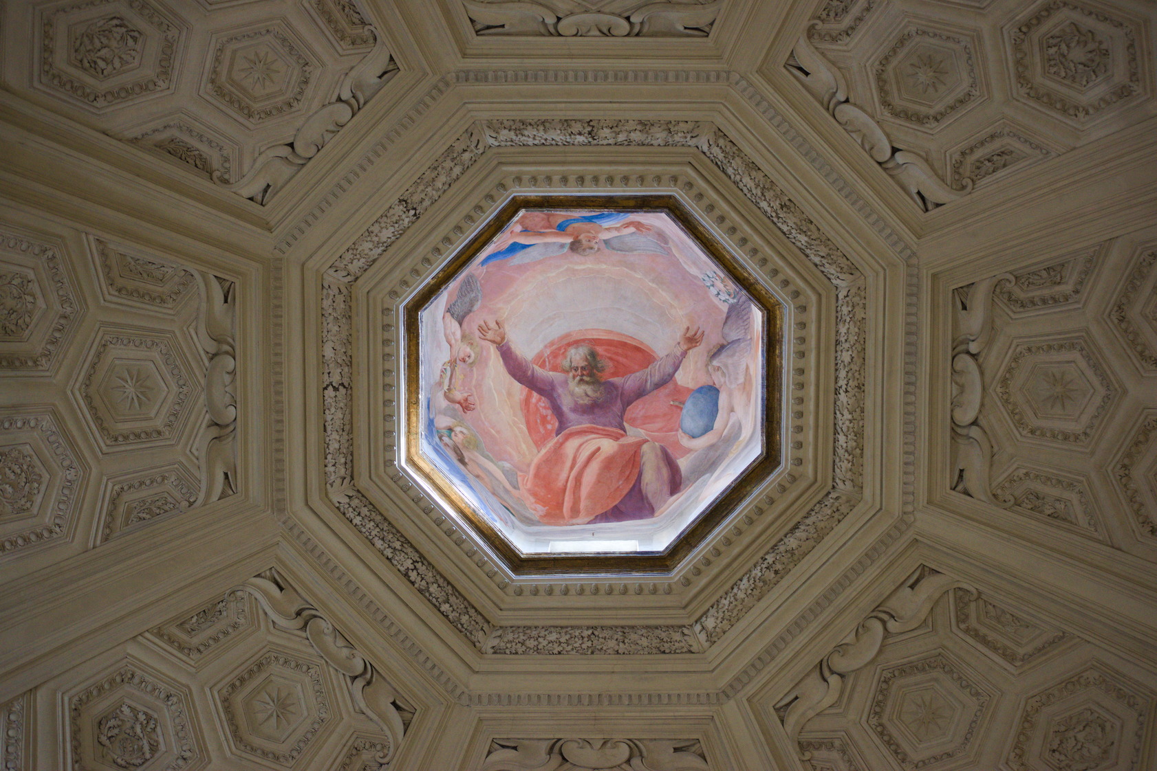 Atyám akkor is cselekszik, amikor úgy látszik, hogy már minden elveszett 1 Isten fresko Roma 1