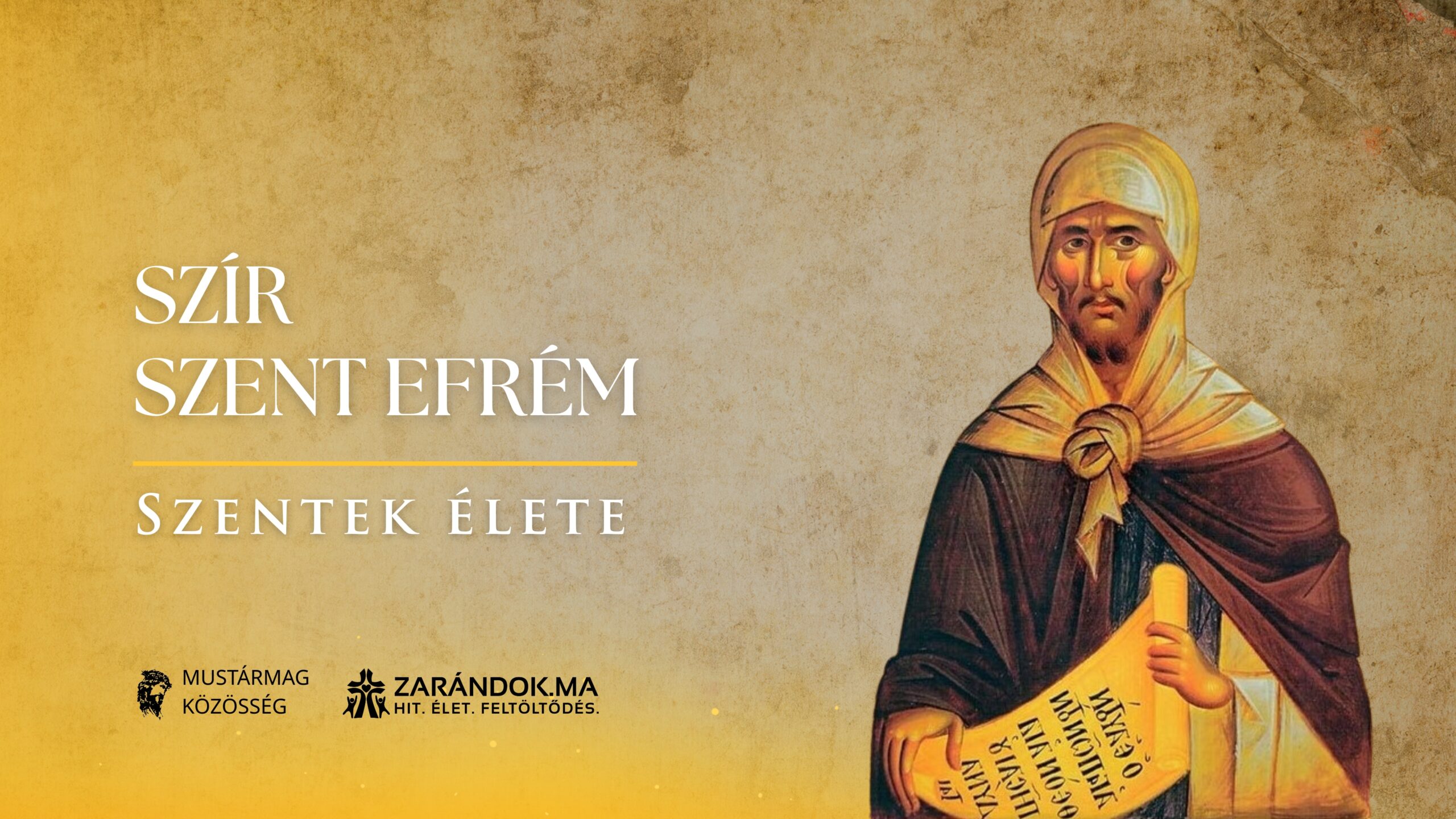 Szentek elete 06.09 Szir Szent Efrem scaled