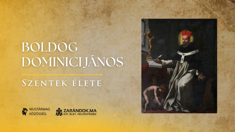 Boldog Dominici János: Egy domonkos testvér szolgálata Firenzétől Budáig – Szentek élete 2 Boldog Dominici János: Egy domonkos testvér szolgálata Firenzétől Budáig – Szentek élete