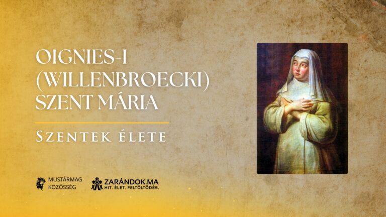 Oignies-i Szent Mária: A kereszt szemlélője a leprások között - Szentek élete 3 Oignies-i Szent Mária: A kereszt szemlélője a leprások között – Szentek élete