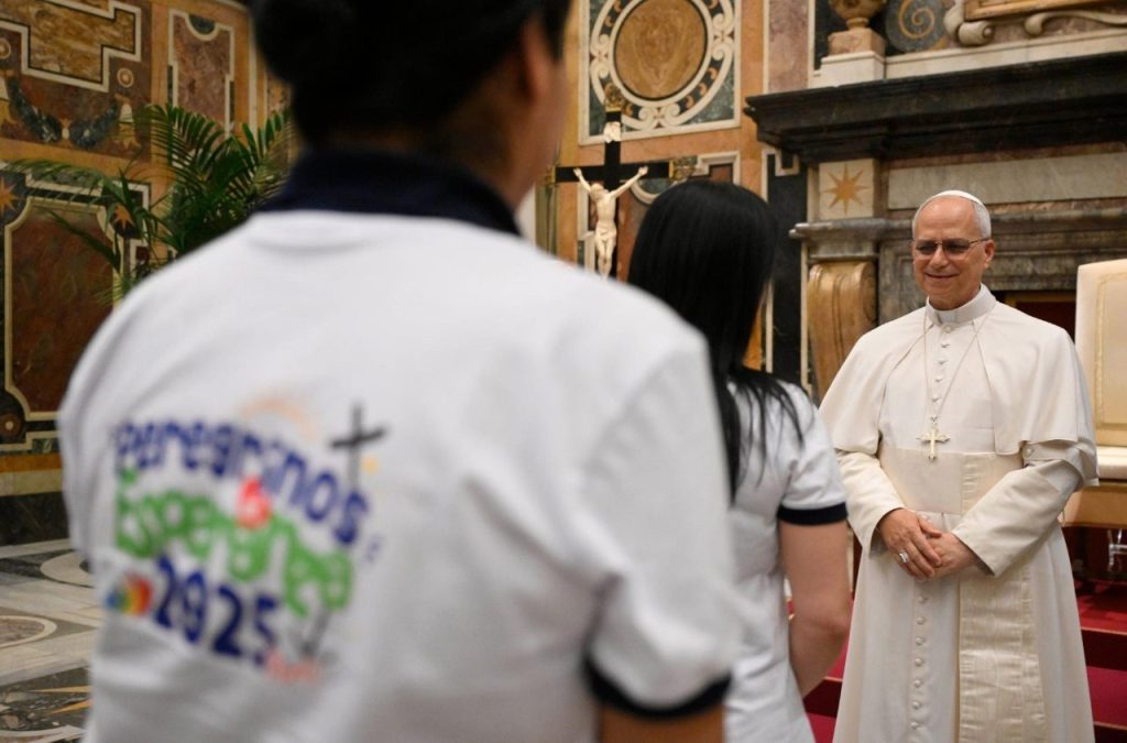 Leó pápa a perui fiatalokhoz: a szentév ne csak fotók és emlékek sora legyen, osszátok meg az örömöt 2 525394424 1328392372628201 7713262762143197527 n