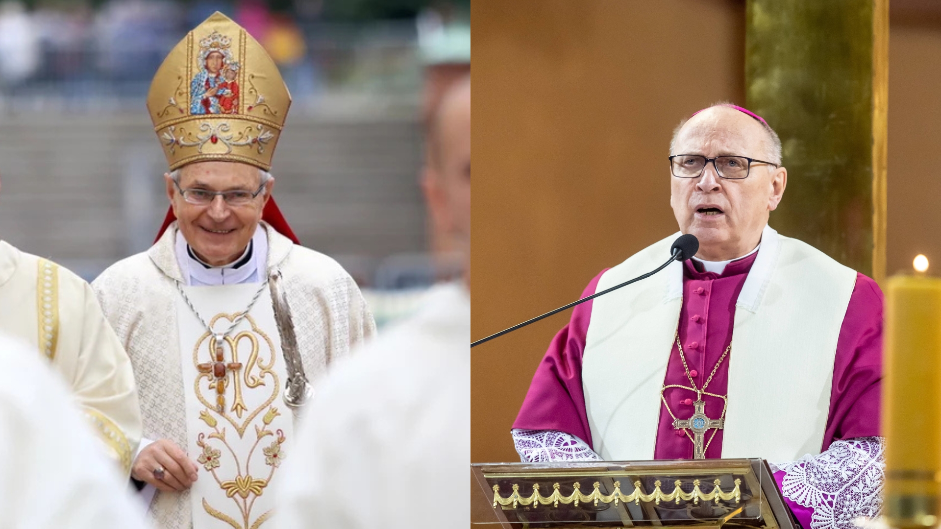 Bishop Antoni Dlugosz Bishop Wieslaw Mering