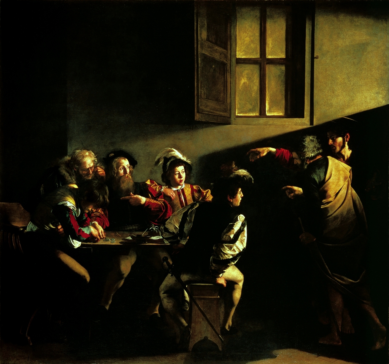 Caravaggio Szent Mate meghivasa