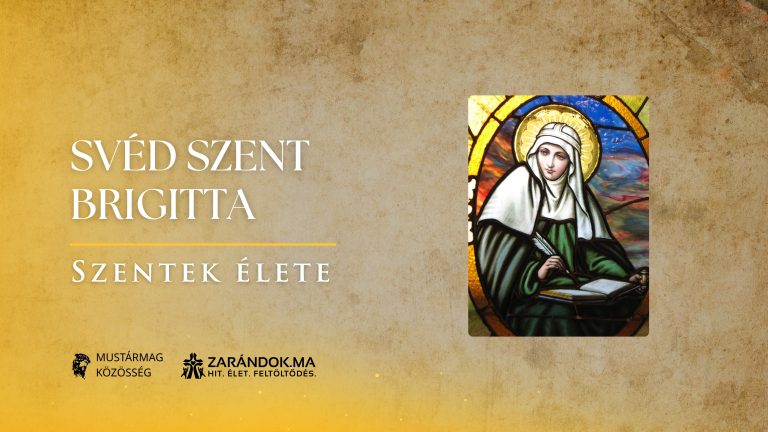 Svéd Szent Brigitta: a hatalom lelkiismerete és a szegények anyja – Szentek élete 4 Svéd Szent Brigitta: a hatalom lelkiismerete és a szegények anyja – Szentek élete
