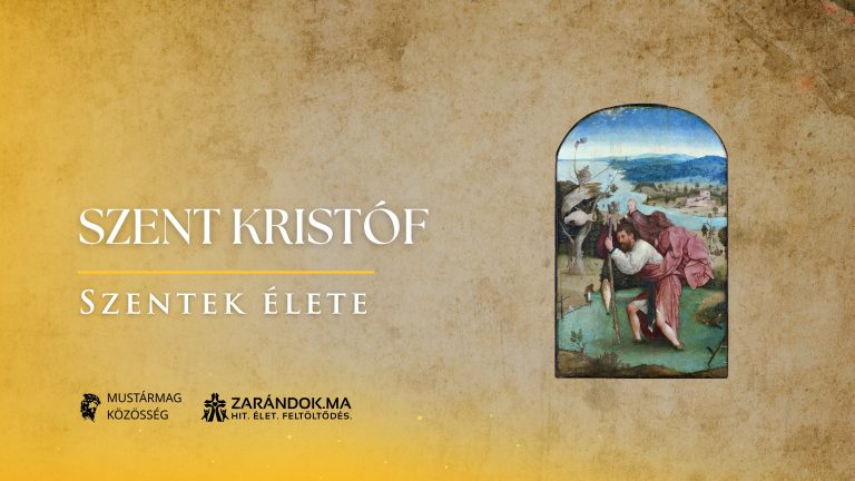 Szent Kristóf, aki vállán hordozta a világ Teremtőjét – Szentek élete 3 Szent Kristóf, aki vállán hordozta a világ Teremtőjét – Szentek élete