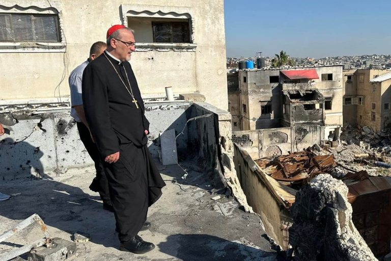 Pizzaballa bíboros Gázában 3 Pizzaballa bíboros Gázában